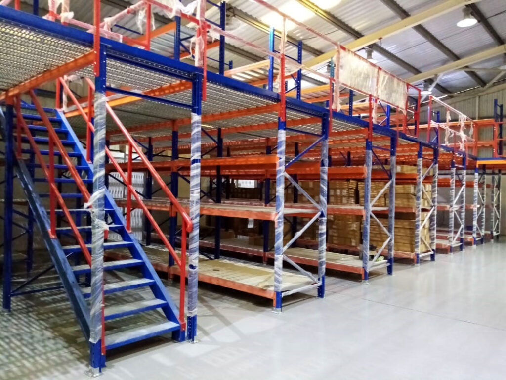 Rack Supported Mezzanine Floor