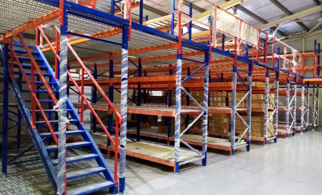 Rack Supported Mezzanine Floor